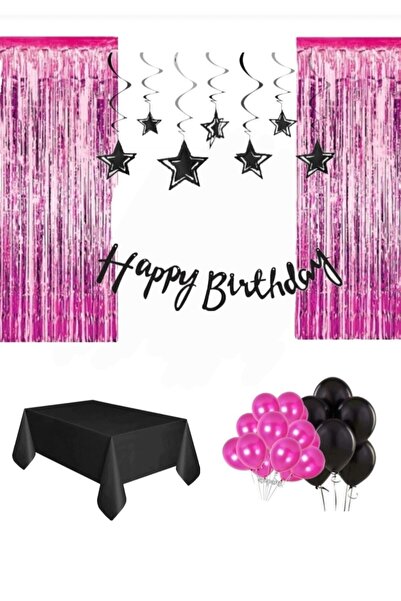 Parti Ustası Blackpink Birthday Ornaments Set +blackpink Party Supplies
