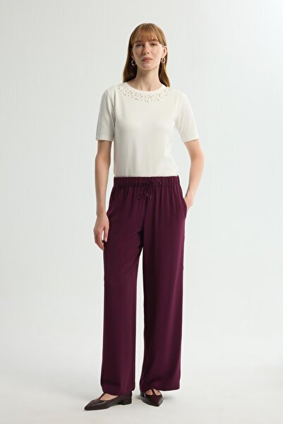 Love My Body Beli Lastikli Pantolon