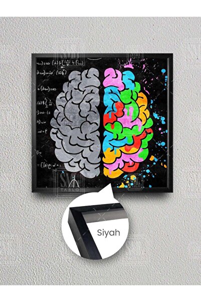 SML TABLO Mozak Desna i Leva Strana Emocije i Logika Matematika i Mašta Uraml...