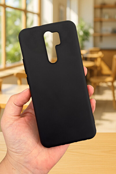 Vip Case Xiaomi Redmi 9 Uyumlu Silikon Darbe Emici Klasik Korumalı Rubber Kılıf