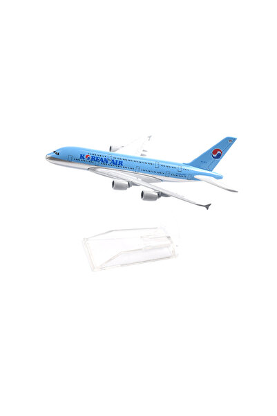 Choice 527 جيسون توتو 16 سم طائرة إيرباص A380 تابعة للخطوط الجوية الكورية، نم...