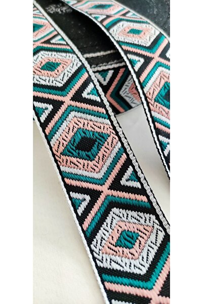 ALTAY AKSESUAR نمط هندسي شريط منسوج ضيق عرقي