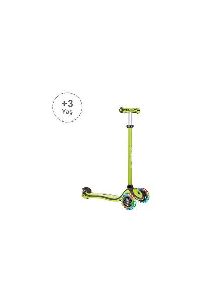 Globber Primo Plus Işıklı Scooter - Yeşil