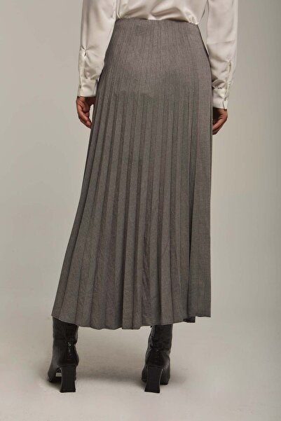 DALYDRESS Midi Pleated Skirt