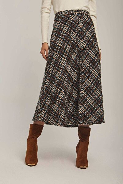 DALYDRESS Woven Midi Skirt
