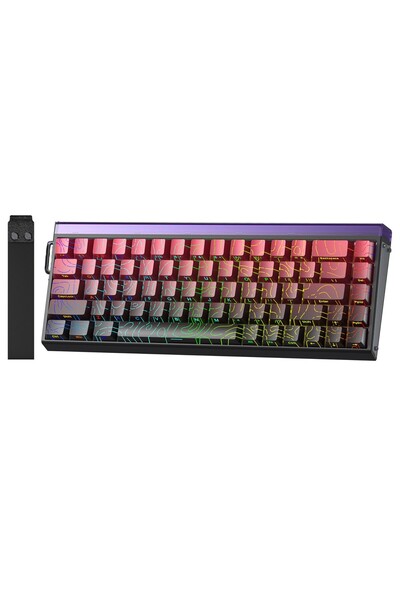 Aula Hero 68 HE Manyetik Klavye Rapid Trigger Dragon King Switch 8000Hz RGB N...