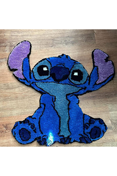 Choice about 50x60cm Stitch Carpet 60cm New Disney Kawaii Stitch Anime Mat Carpets For Living Room Bedroom