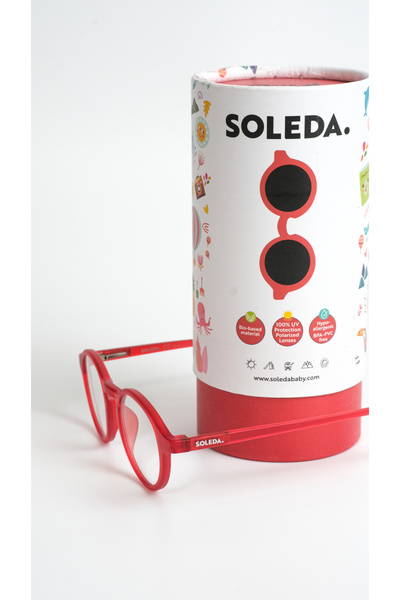 SOLEDA Adult Screen Glasses - Red