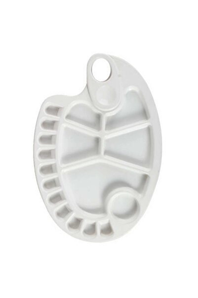 Genel Markalar Plastik Resim Paleti 23x30 cm. 18 Gözlü