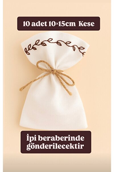 ALASEREN 10 ADET 10×15 CM NAKIŞLI HAM BEZ KESE ÇOK AMAÇLI BEZ POŞET