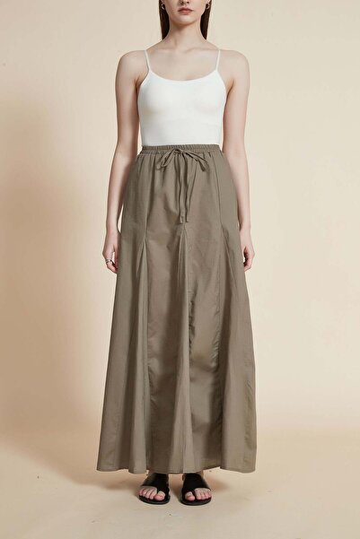 Yola Solid Maxi Skirt