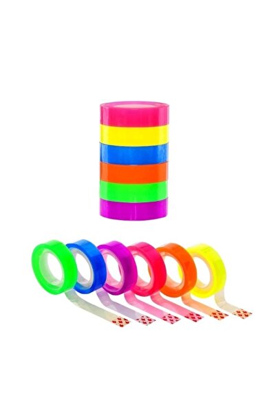 Genel Markalar Supertrend Renkli Bant 11 mm. x 10 y. 6'lı Paket