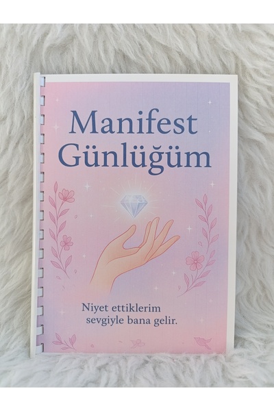 Merve ÖZTÜRK Manifest Günlüğü manifest defteri planlayıcı defter