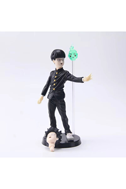 BANDAI 16cm Shigeo Kageyama 16cm Mob Psycho 100 Shigeo Kageyama 2 Heads Anime Figure Model Statue Fans Coll