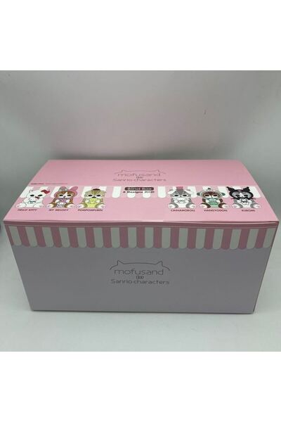 Choice1 صندوق كامل 6 قطع جديد من موفوساند، صورة سمكة قبيحة، دمية، لعبة، عرض أ...