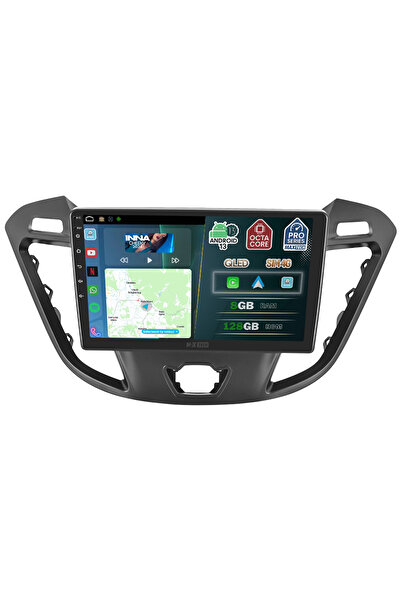 MaxTech Navigatie Ford Transit 2014-2019 dedicata, 8 GB Ram 128 GB Rom OctaCore, Carplay & Android auto
