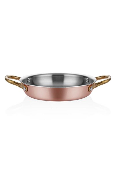 Altınbaşak Multi-Metal Copper Egg Pan 12 cm (a 101Ys 12)