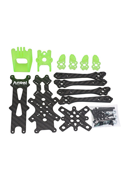 Choice With Print Angel30 3inch Cabron Firber Frame Kit With 3D Print RC Drone FPV Racing Quadcopter Suppor