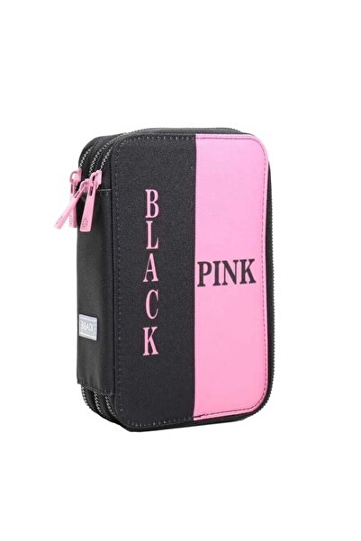 supertrend Bback 3 Katlı Kalem Çantası / Kalemlik / Kalem Kutusu Black Supert...