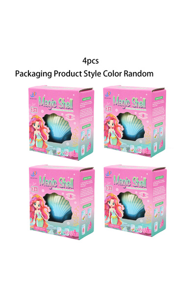 Choice 4 قطع من سوار خرز صدفة الفقاعات، لعبة سوار حمام مائي سحري للأطفال، نمط...