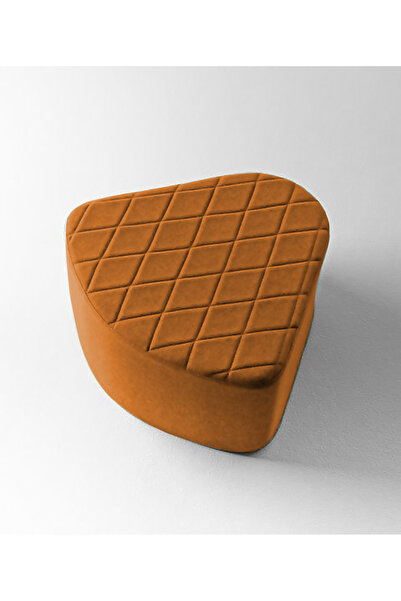 DeccoStil Pisa Maxi Üçgen Puf / Orta Sehpa / 75x75 Cm H:40 Cm