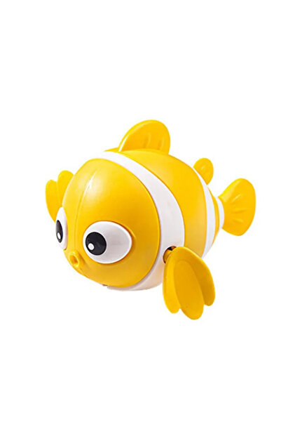 Choice Yellow Hot sellingBaby Bath Toys Cute Swimming Fish Cartoon Animal Floating Wind Up Toys Water Game