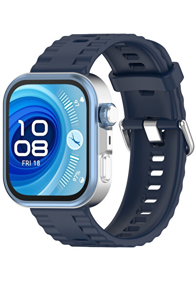 Nezih Case Huawei Watch Fit 3 / Fit 4 / Fit 4 Pro Uyumlu Yumuşak Tırtık Tasar...