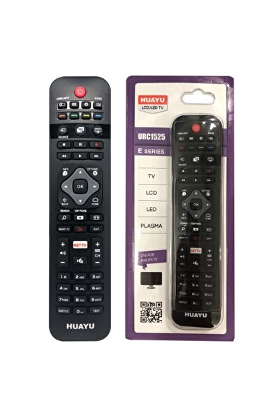 OEM URC-1525 Telecomanda pentru LCD/LED PHILIPS Smart cu/fara netflix cu functie de invatare