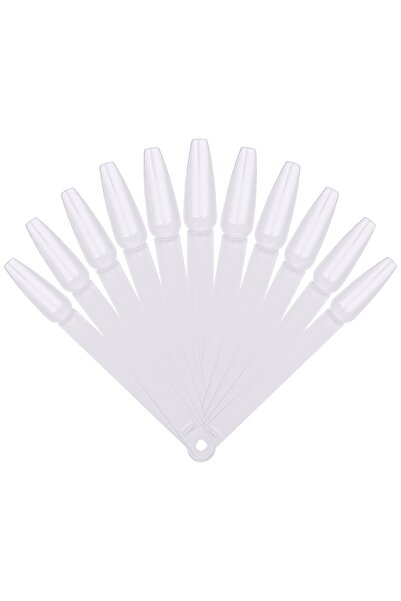 SensoPRO Milano Paletă Nail Art cu 50 de poziții, tip evantai, transparentă