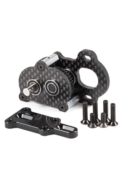 Choice 48P 29g Ultra-Light Portal Transmission Black Carbon Tiny Gearbox for 1/10 LCG Chassis Comp Build...