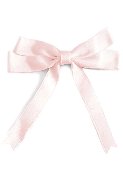 hapshoe 10-частен комплект малки панделки от сатен в прасковен цвят