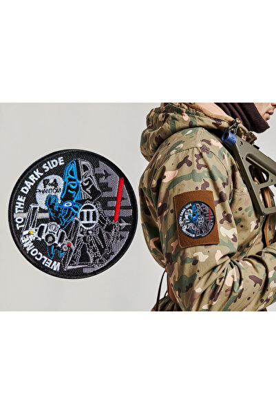 ALKAN ASKERİ MALZEMELER VE TEKSTİL Welcome To The Dark Side Nakışlı Arma, Pat...