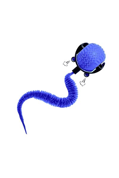 Zocmmi Cat Toy, Interactive Ball, Smart, Electronic, Automatic, USB-C, Orange, Zocmmi®