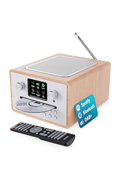 MAJORITY Homerton-2 Radyo Bluetooth Hoparlör Meşe (Wifi)