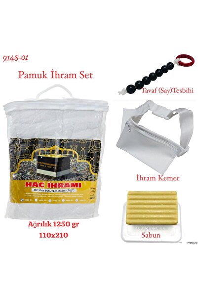 Sedef 9148 Pamuk İhram Set
