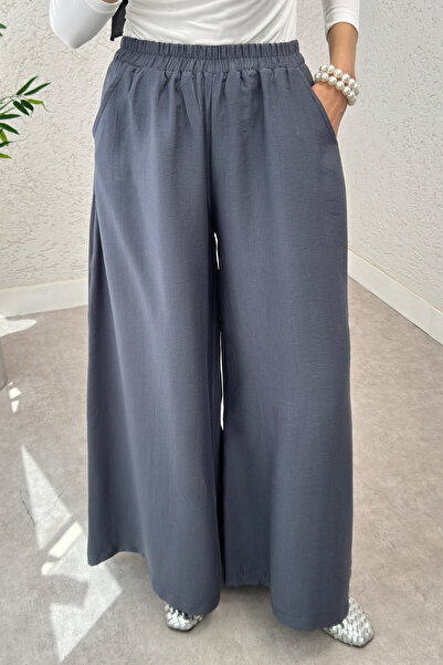 Salih Çelebi بنطلون بوتش باتش 0012 - أنثراسايت