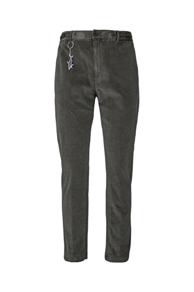 PAUL&SHARK بنطلون تشينو منسوج للرجال مع رباط