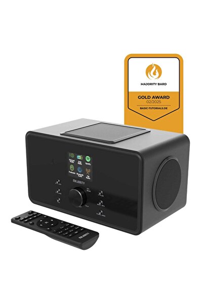 MAJORITY Bard Radyo Bluetooth Hoparlör Siyah (Wifi)