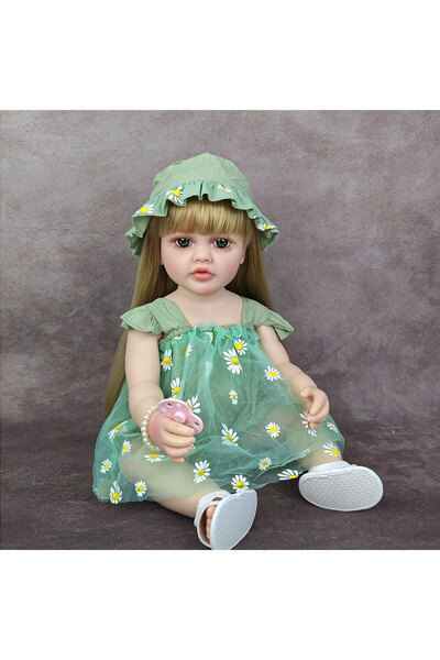 Choice 22Inch 55cm Vinyl Body Doll 1pcs 55cm Realistic Reborn Baby Doll Soft ...