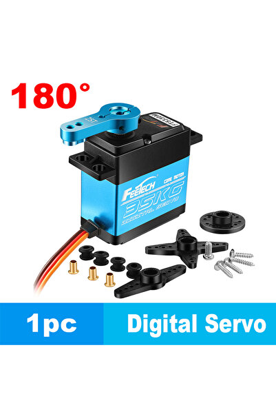 Choice 1pc FT5330M 35kg Digital Servo 180° Waterproof Metal Gear High Torque for RC Airplane Helicopter Rob