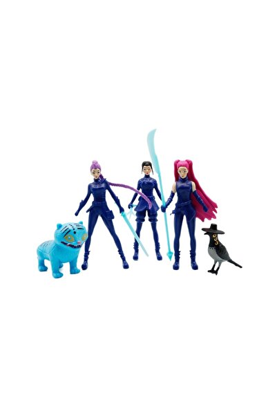 Choice مجموعة من 5 قطع من شخصيات كيبوب صائدي الشياطين المتحركة، لعبة ديربي تايجر رومي ميرا زوي سوسي