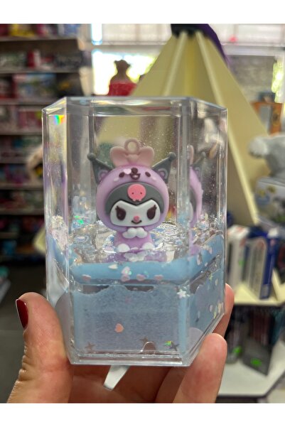 1000 çeşit hediye dünyası Kuromi sesli ışıklı müzikli kar küresi