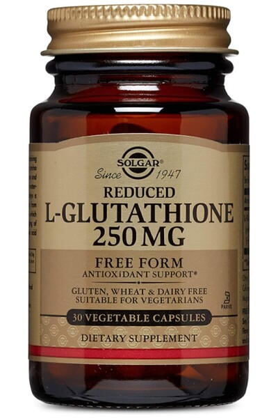 Solgar Reduced L-Glutathione 250 mg 30 Kapsül