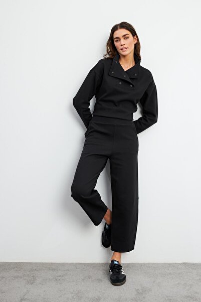 VENA Kolly Slouchy Baggy Jogging Pants-Black