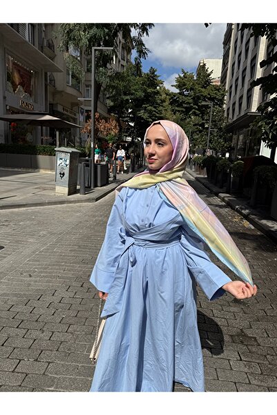 HN Store Bağlamalı Poplin Elbise