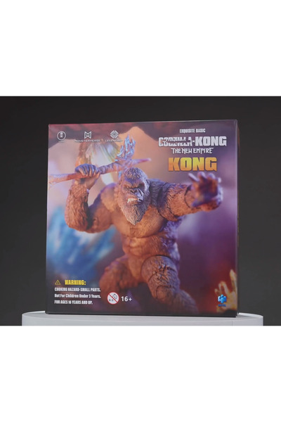 BANDAI A In Stock HIYA King Kong EXQUISITE BASIC Movable Model Toys GODZILA vs Kong: The New Empire