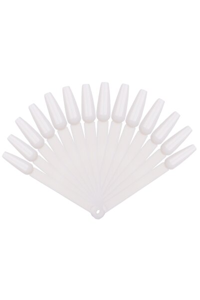 SensoPRO Milano Paletă Nail Art cu 50 de poziții, tip evantai, albă