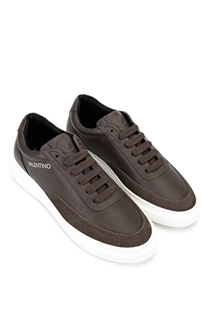 Mario Valentino Men's Genuine Leather Brown Multi Sneakers & Sports Shoes