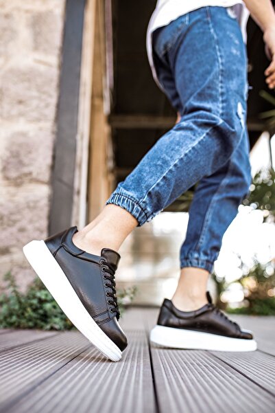 Zerenyus Estrella Premium Men's Sneaker Black White