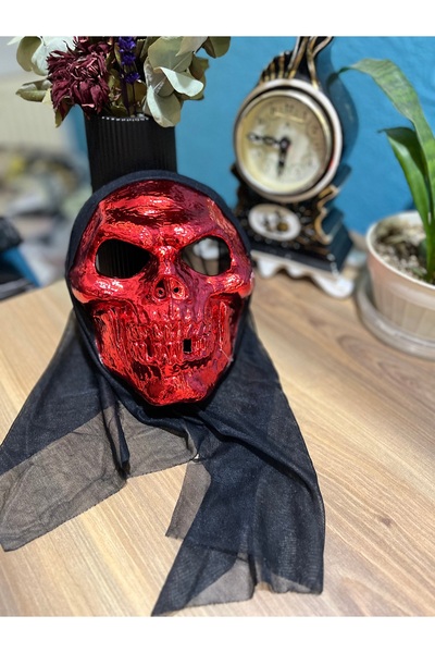 CN قناع الهيكل العظمي لعيد الهالوين